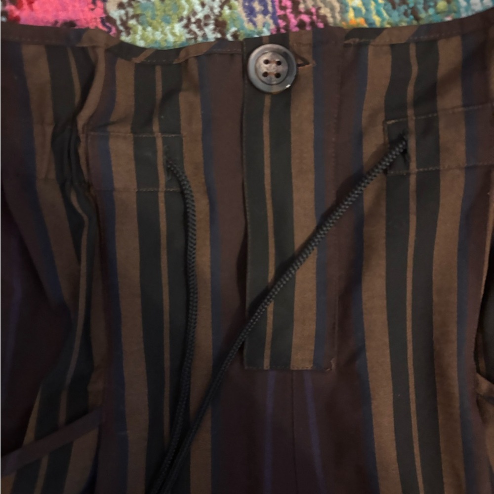 Striped Drawstring Pants - Picture 5 of 6